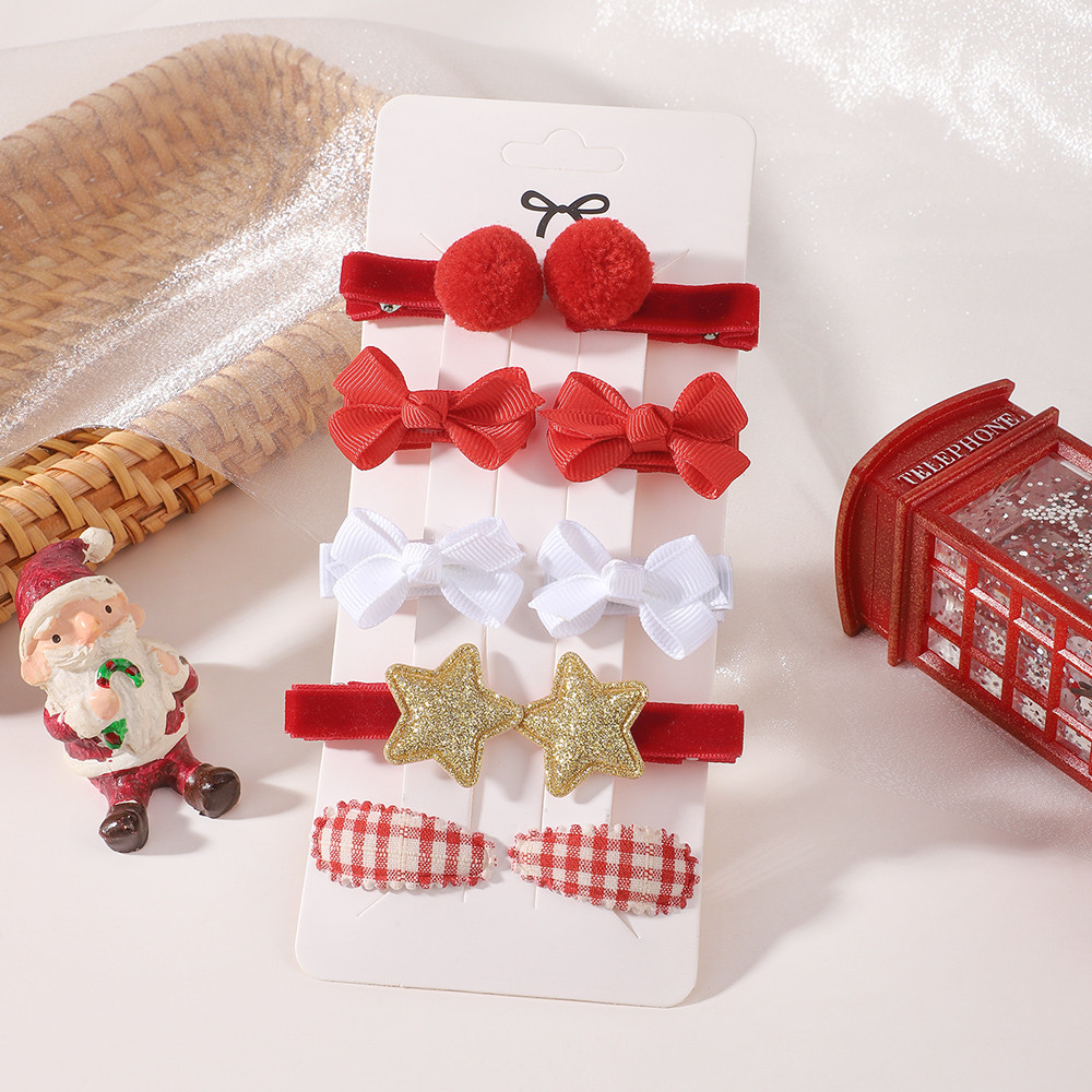 Holiday Kids Hair Pins 10Pcs C - Christmas Throw Blanket recension och pris