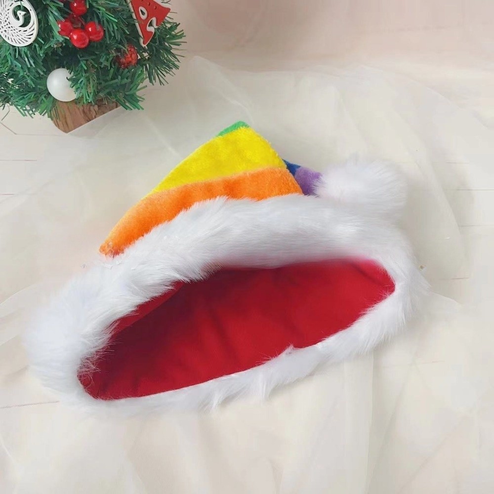 Simple Stripe Plush Christmas  - Santa Hat Plush recension och pris