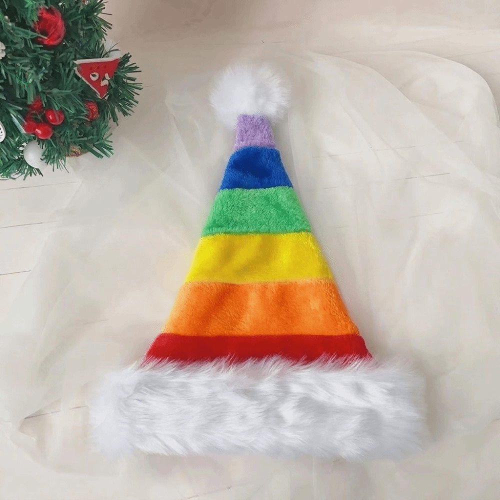 Simple Stripe Plush Christmas  - Santa Hat Plush recension och pris