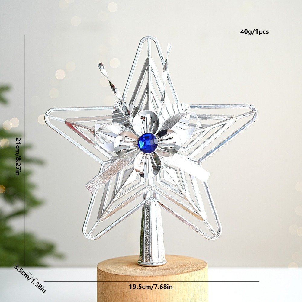 Festive Star Plastic Star Topp - Star Tree Topper recension och pris