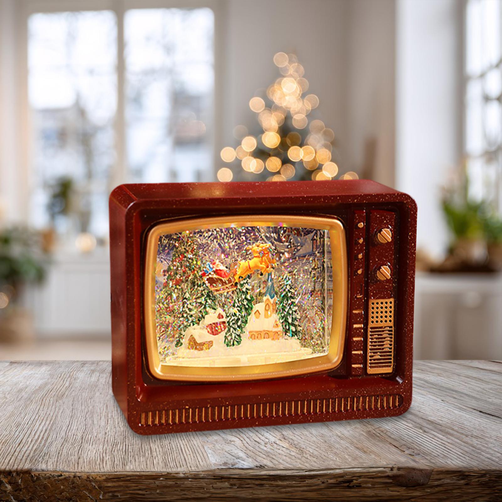 TV Shaped Music Light Lantern  - Snow Globe Musical recension och pris