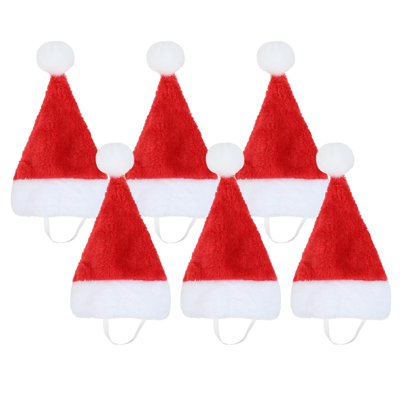 Christmas Pet Santa Hat Red Pl - Santa Hat Plush recension och pris