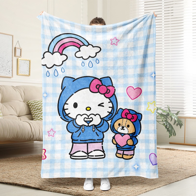 Sanrio Blanket Hello Kitty Bea - Christmas Throw Blanket recension och pris