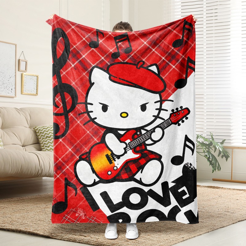 Sanrio Blanket Hello Kitty Roc - Christmas Throw Blanket recension och pris