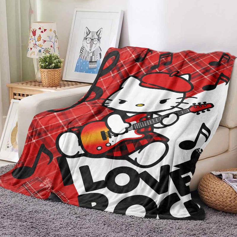 Sanrio Blanket Hello Kitty Roc - Christmas Throw Blanket recension och pris