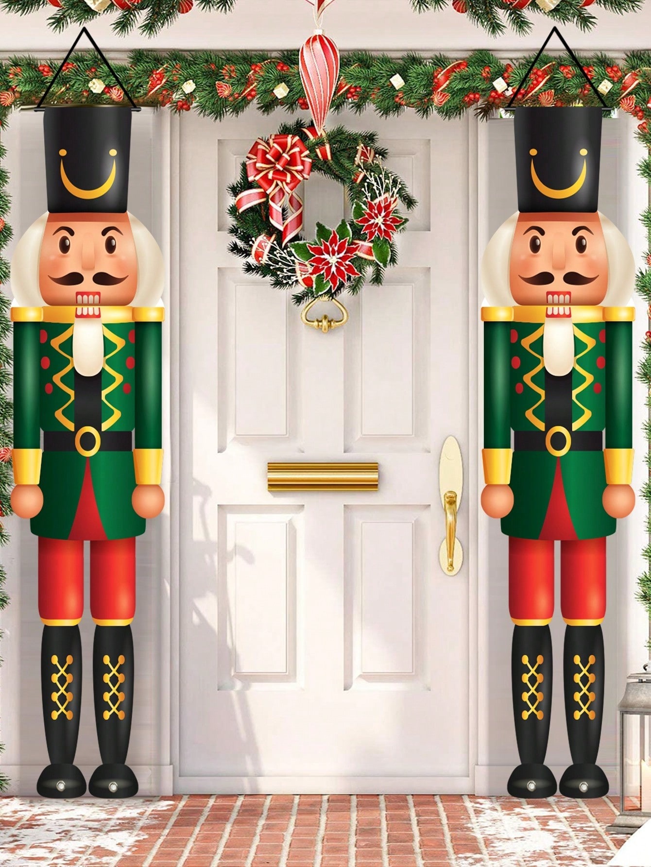 Christmas Porch Banner Nutcrac - Nutcracker Figurine recension och pris